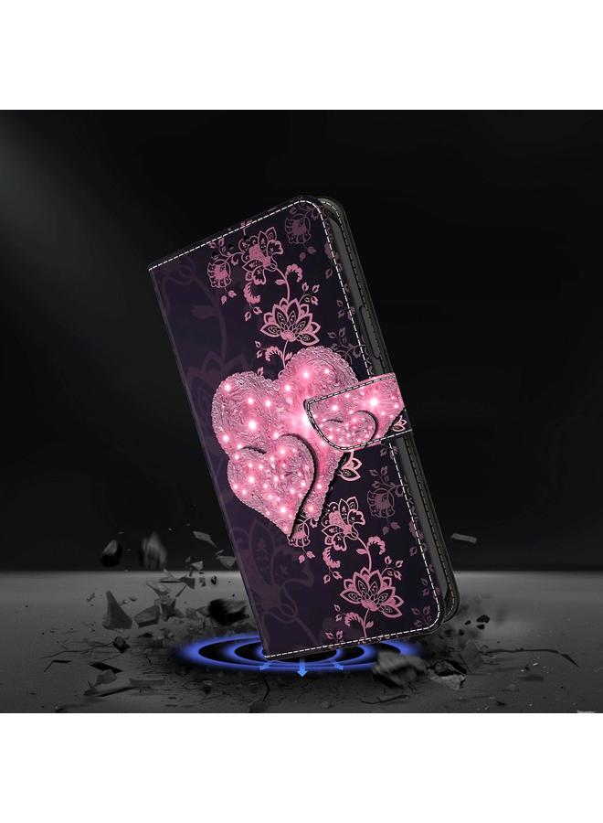 اس-توب جراب هاتف Samsung Galaxy S9+ مصنوع من الجلد المقاوم للصدمات بتصميم كريستالي ثلاثي الأبعاد - Image 5