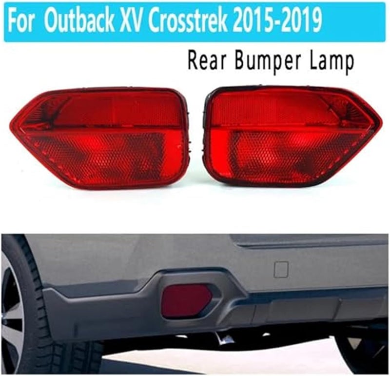 QASULER Rear Bumper Lamp Turn Signal Light for Subaru Outback XV 2015-2019 - Image 5