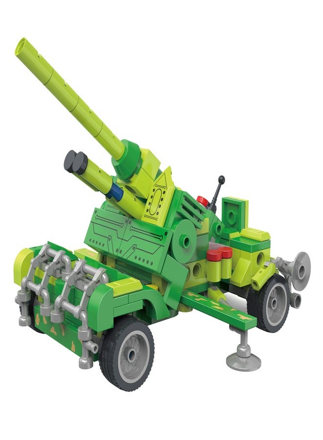 Spindoo 345 PCS Military Vehicle Building Blocks Set for Kids | Army Tank & Combat Toy Kit | STEM Educational Construction Blocks | DIY Assemble Plastic Block Toys for Boys & Girls 6+ Years - Image 2