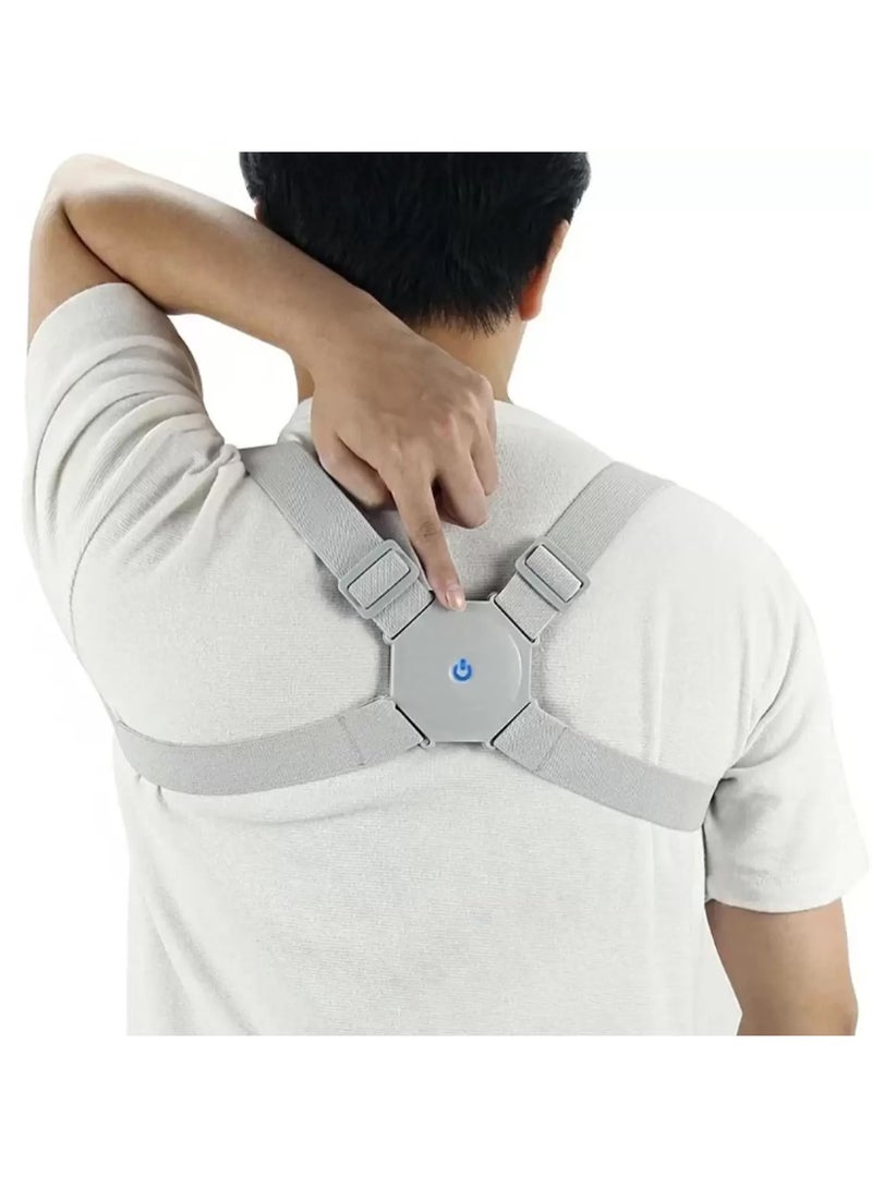 DubaiGallery Back Correction Strap Smart Posture Corrector for Women Men Kids - Adjustable Back Straightener Spine Straightener with Intelligent Sensor Vibration Reminder, Providing Pain Relief - Image 2