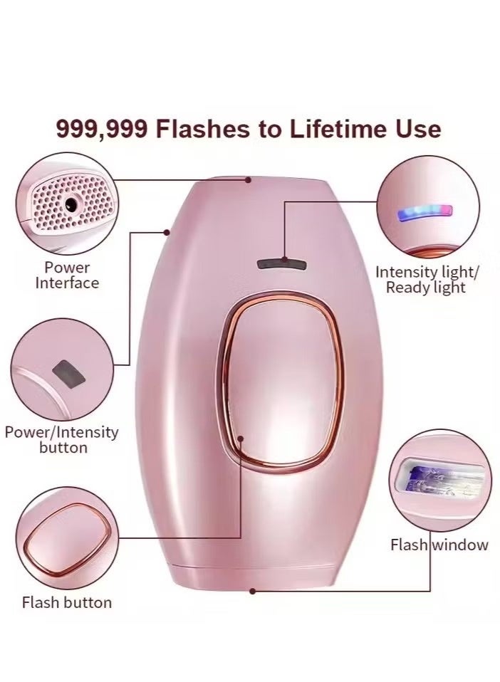 Vision IPL Laser Hair Removal Device for Women & Men | Permanent Hair Removal with Freezing Point Technology | Painless At-Home Laser Epilator with 999,000 Flashes for Face, Body & Bikini - Image 3