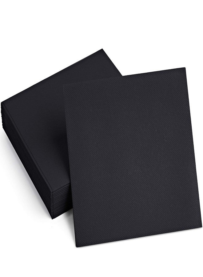 BloominGoods 100 Linen-Feel Colored Paper Napkins - Decorative Cloth-Like BLACK Luncheon Napkins - Soft And Absorbent. For Kitchen, Party, Wedding, Dinner Or Any Occasion. (Pack of 100) - Image 1