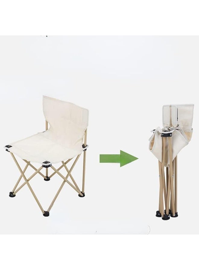 إيه تي إم طقم طاولة وكرسي خارجي قابل للطي محمول - (طاولة واحدة - 53 × 50 × 50 سم) + (4 كراسي - 39 سم) - Image 3