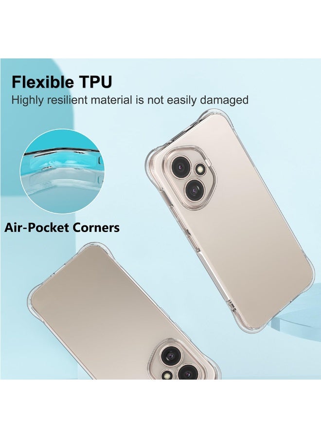 Houmt Honor 400 5G Case Transparent TPU Camera Protection Ultra Slim Honor 400 Cover Bumper Shockproof Protective Case for Huawei Honor 400 5G - Image 5
