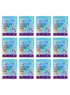SOOAE Soo Ae Unicorn glow hologram mask 12 Count 