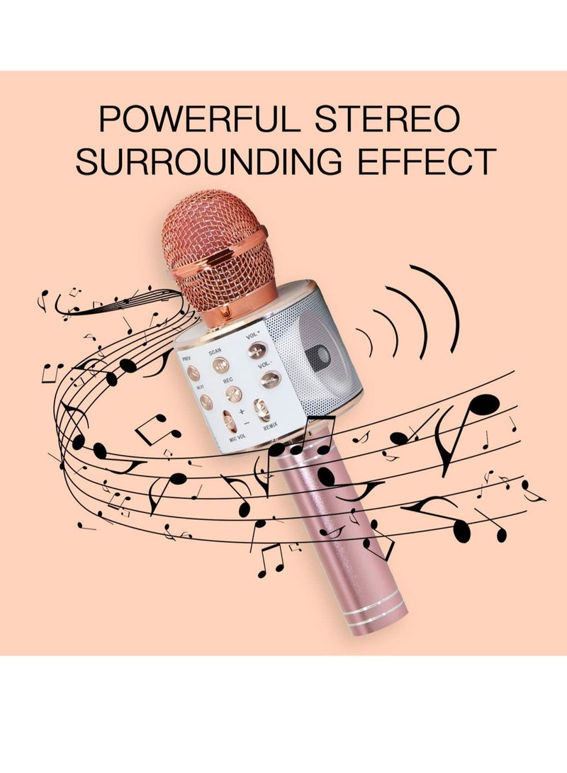 Wireless Bluetooth Karaoke Microphone for Kids Girls Gifts for 5-10 Year Old Boys, Girls - Image 2