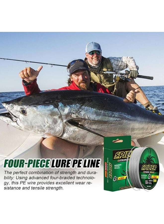 EKINSU EKINSU Braided Fishing Line  (Green) - Image 2