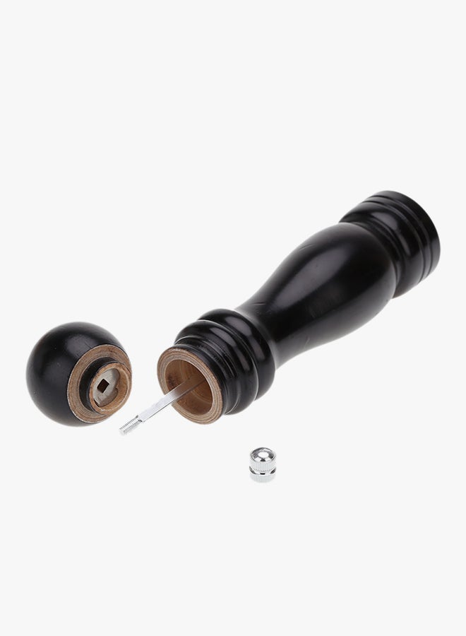 آنسيلف مطحنة فلفل يدوية خشبية أسود 1.85 x 8بوصة - Image 2
