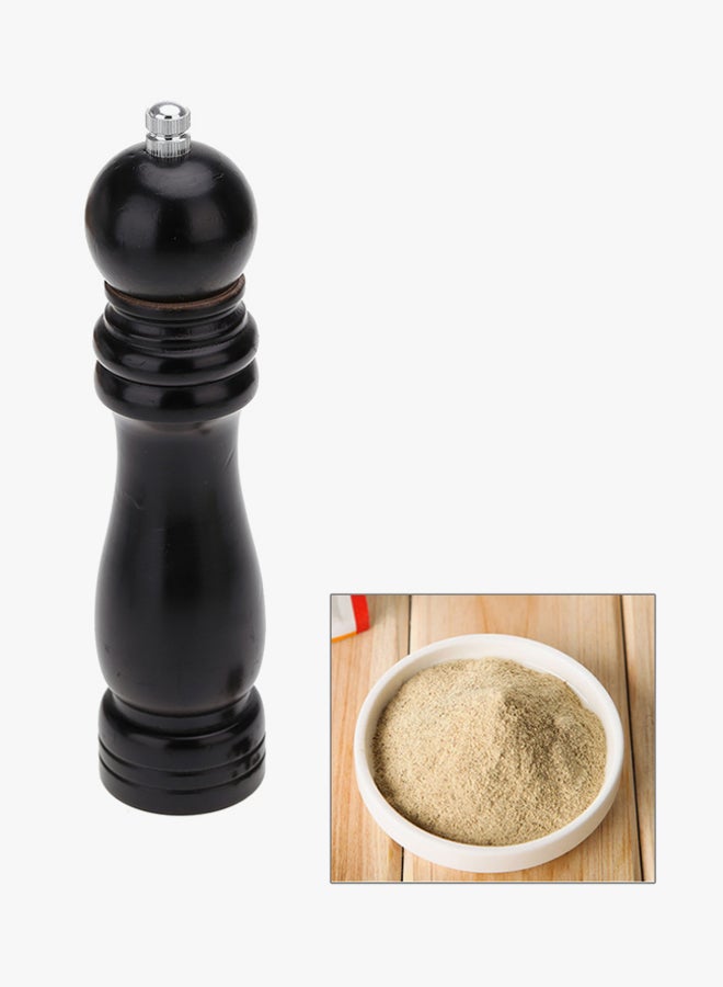 آنسيلف مطحنة فلفل يدوية خشبية أسود 1.85 x 8بوصة - Image 3
