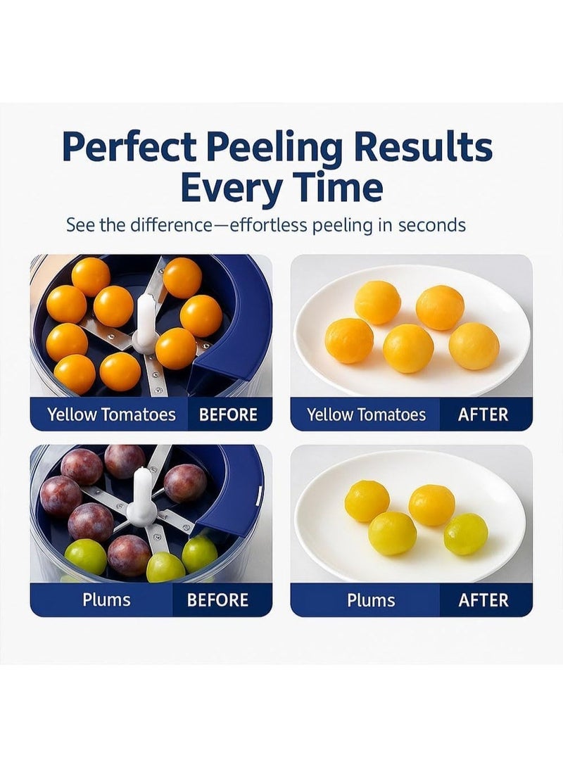 Automatic Electric Peeling Machine - Rechargeable Fruit & Garlic Skin Remover Tool for Kitchen Aid - Image 3