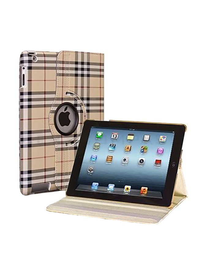NIBEMINENT Flip Cover For Apple iPad 3 Beige/Black/White