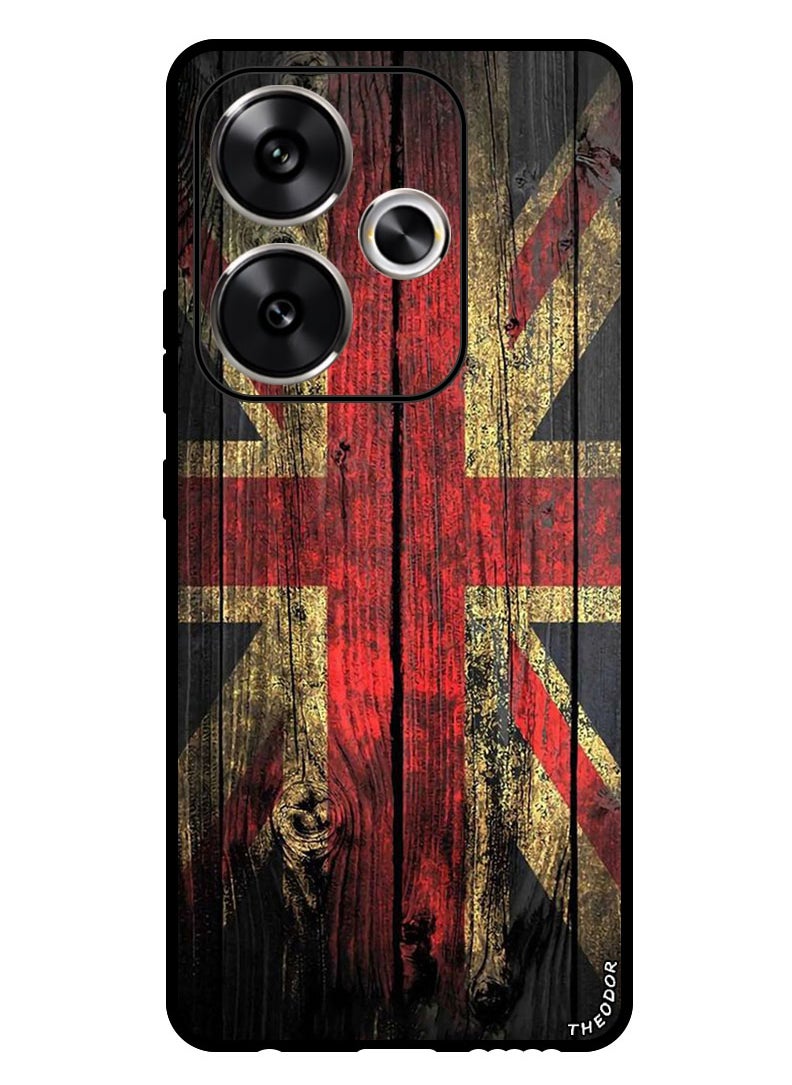 Theodor Protective Case Anti Scratch Shock Proof Bumper Cover For Xiaomi Redmi Turbo 3 Vintage wood  - Image 1