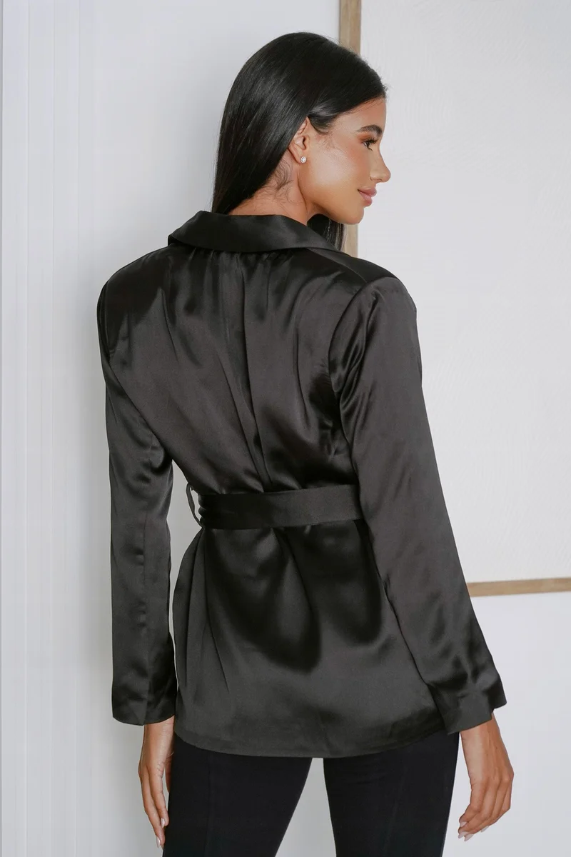 NOMAD Satin Blazer