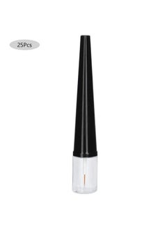 Zerodis Empty Eyelash Tube 25Pcs 5Ml Clear Refillable Plastic Mascara Container With Rubber Stopper Empty Eyeliner Wand Bottle For Castor Oil And Diy Cosmetics Beauty Tool  - Image 3