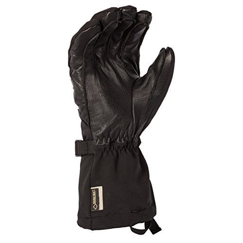 KLIM Fusion Men's Ski Snowmobile Gloves - Black/Large - Image 3