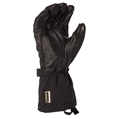 KLIM Fusion Men's Ski Snowmobile Gloves - Black/Large - Image 2