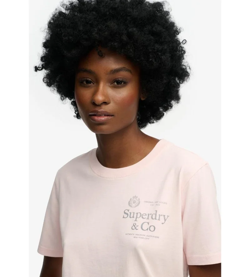 سوبر دراي Luxe Casual Relaxed T-Shirt