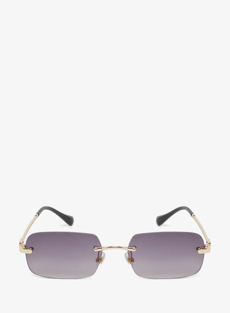 Styli Styli Rimless Polarized Rectangle Sunglasses