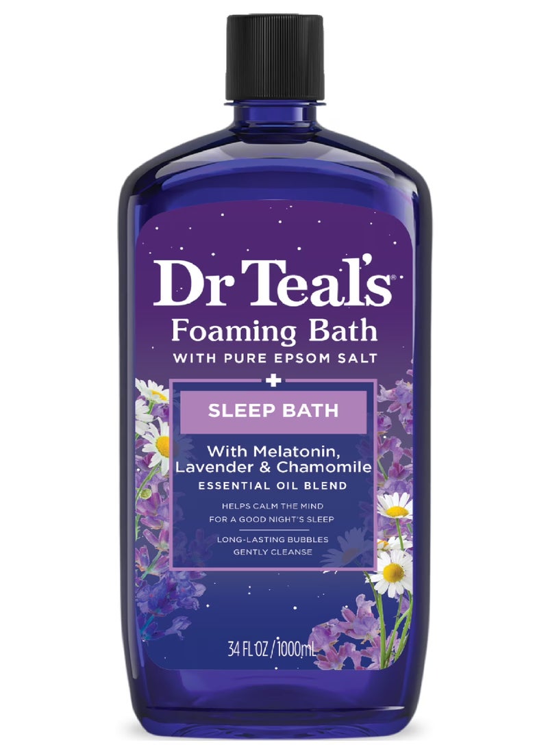 DR. TEALS FOAMING BATH W/PURE EPSOM SALT SLEEP BATH 1000ML