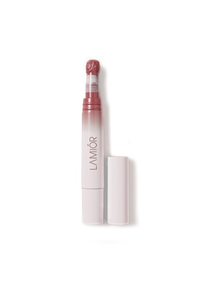 LAMIOR Blurry Fudgy Matte Lip Tint - Long Lasting, Transfer Proof & Hydrating Lip Tint, Enriched with Jojoba Oil, Almond, Mango,Cocoa & Coffee Extracts with Cushion Applicator, (Honeycomb, 4 ML) - Image 1