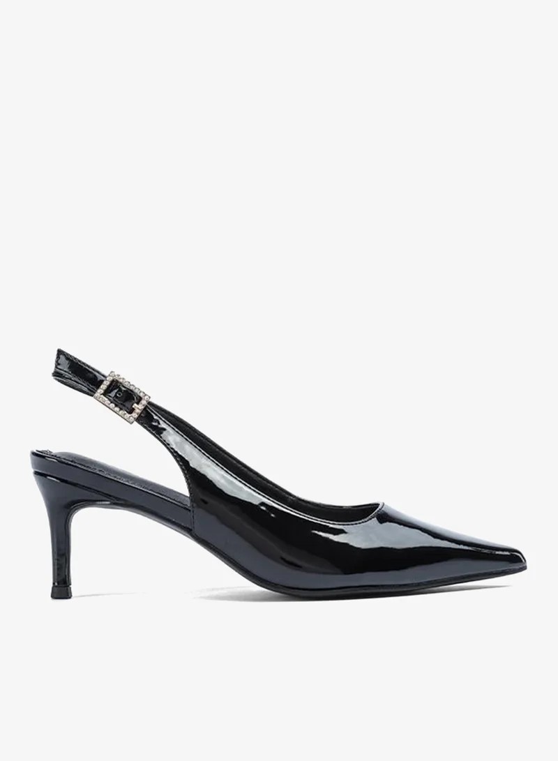 فايور The Polished Buckle Pump AJ 003