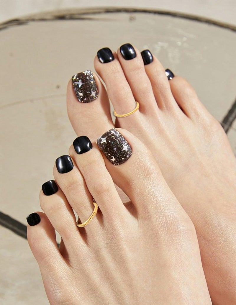 Tornito 12Pcs 18K Gold Filled Toe Rings Minimalist Thin Wire Cubic Zirconia Summer Beach Toe Rings Open Adjustable Foot Jewelry for Women Gold Tone - Image 5