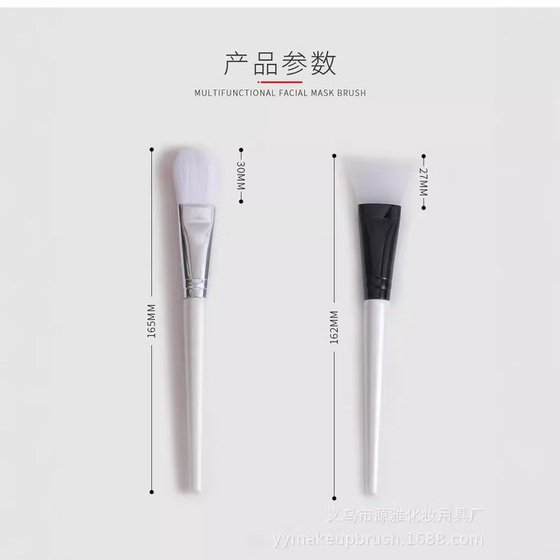 Factory homemade mask brush mask mud silicone mask stick makeup soft head fitting beauty beauty tools makeup brush - Image 5
