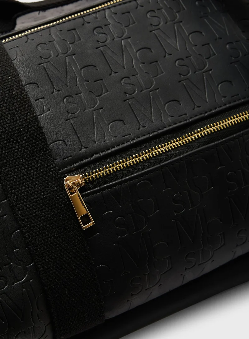 Missguided Msgd Emboss Duffel Bag