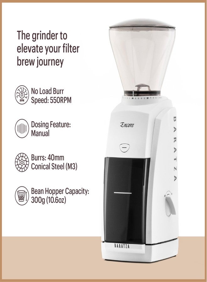 Baratza Encore Coffee Grinder ZCG485BLK, Black - Image 3
