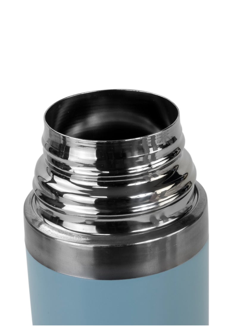 Nessan Thermos Flask 500ml - Insulated Vacuum Flask Bluish Gray  - Image 4
