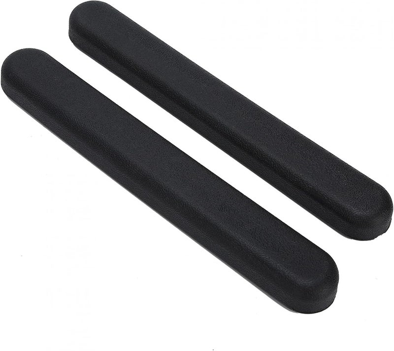 comfrt Wheelchair Armrest, Wheelchair Padded Armrest, Universal Arm Pads, Replacement Accessory with Screw, Desk Arm Manual Wheelchairs, Black - Image 1