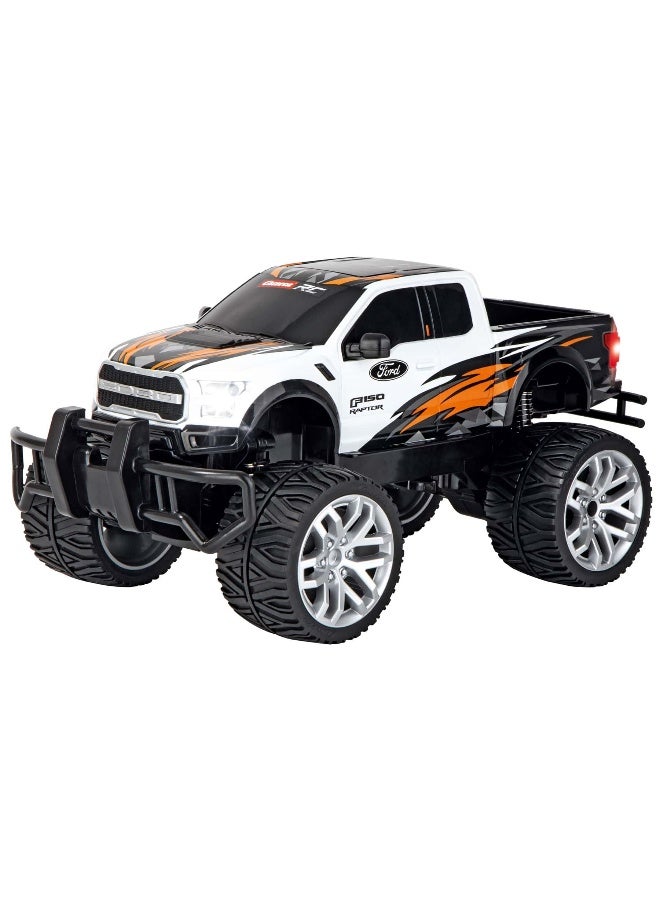 Ford Carrera RC Ford Raptor F-150 Truck (1:14, White) - Image 1