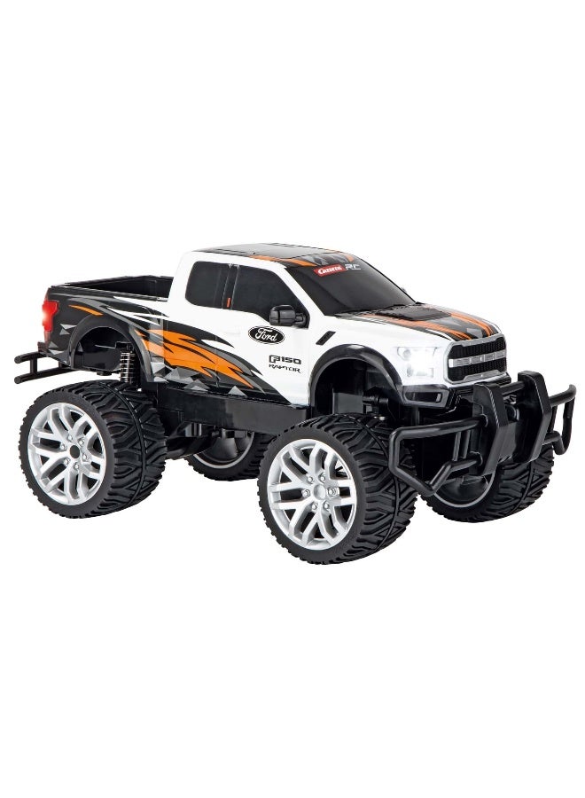 Ford Carrera RC Ford Raptor F-150 Truck (1:14, White) - Image 2