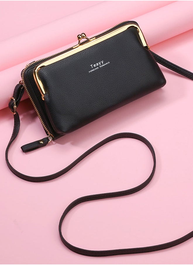 Teayy - Multi-functional Women's Short Wallet Change Wallet 19*10.5*5cm - Image 1