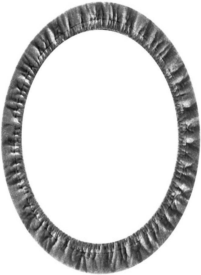 Custom Accessories 31104 Grey Stretch-On Steering Wheel Cover - Image 1