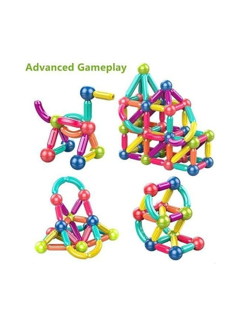 Generic Magnetic Sticks, Balls and Rods Set Building Blocks and Stacking Toys for Kids Boys Girls 42pcs  - Image 2