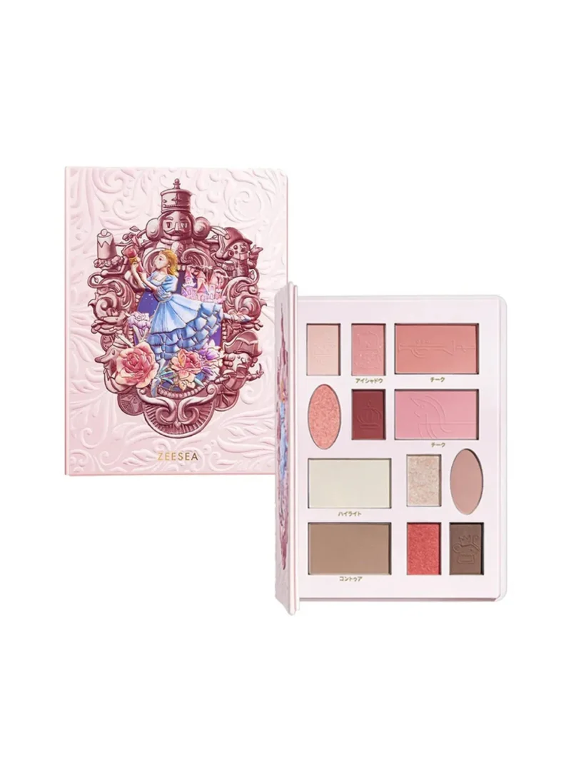 زيسي ZEESEA Nutcracker - Candy Cruise 12 Colors Makeup Palette 02 Rose Lake