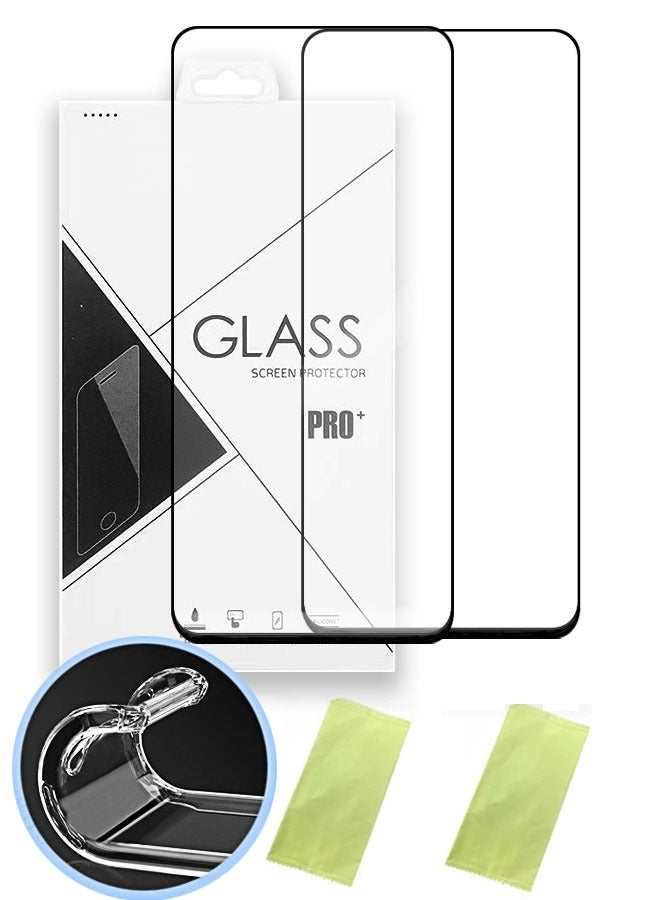 GMORO 3 in 1 Xiaomi Redmi Note 13 Pro+ 5G Protection Pack - Ultra Clear Shockproof Case & 2 Pcs Screen Protector, All Round Protection, Back Cover & Screen Protector for Xiaomi Redmi Note 13 Pro+ 5G - Image 2