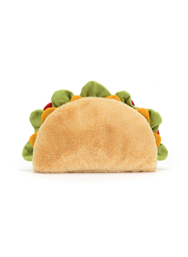 Jellycat Amuseables Taco 10cm – Soft Plush Taco Toy with Smiling Face - Image 2