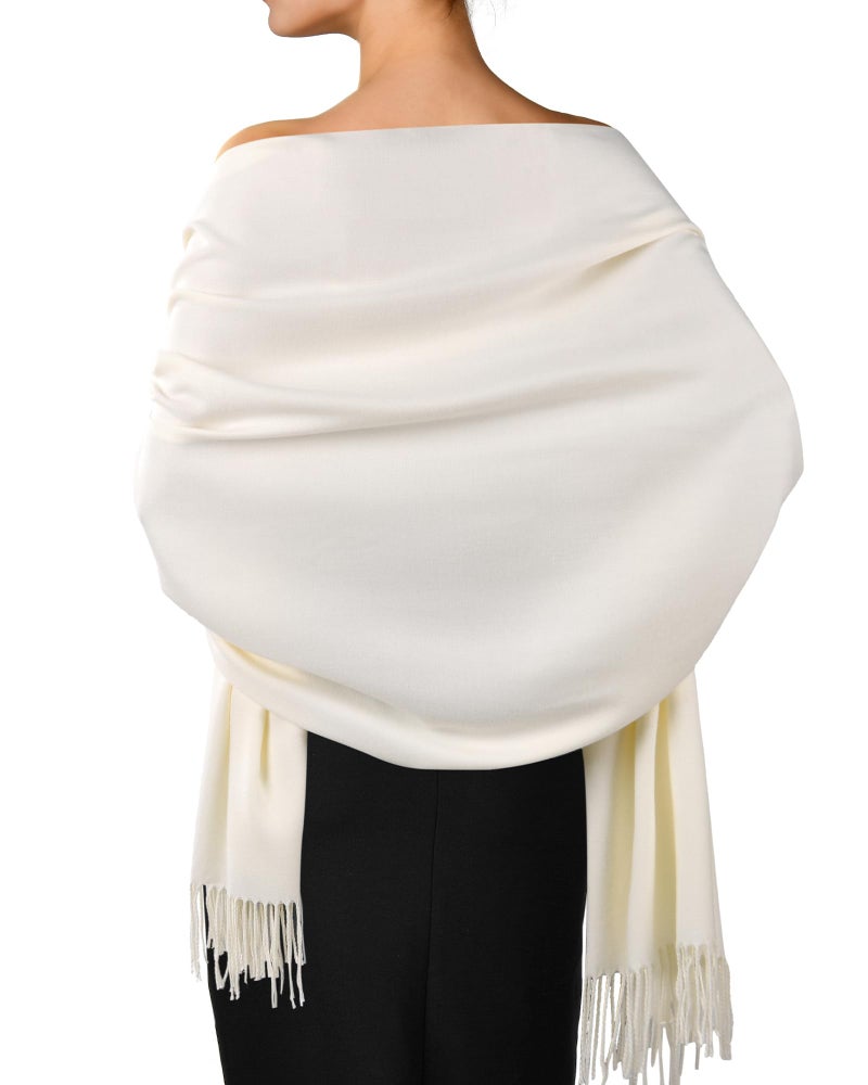 FURTALK Pashmina Shawls and Wraps for Evening Dress Women's Scarf Wedding Bride Bridesmaid Gifts Winter Scarves - Image 1