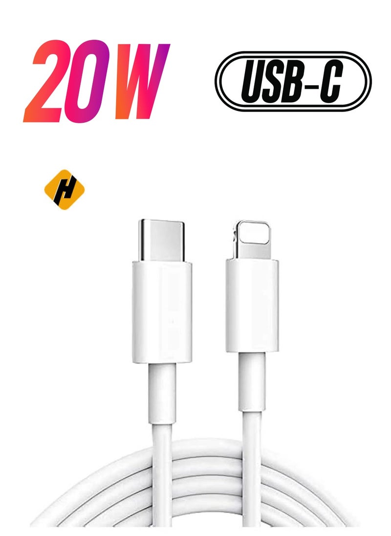 HuHa - 20W Fast Charging Compaible For iphone 12 mini/12/12 Pro/13/13 pro/13 promax/13mini,Type C to Lightning Cable[MFi Certified] USB C to Apple PD Cable Fast Charger, iPad, - Image 1