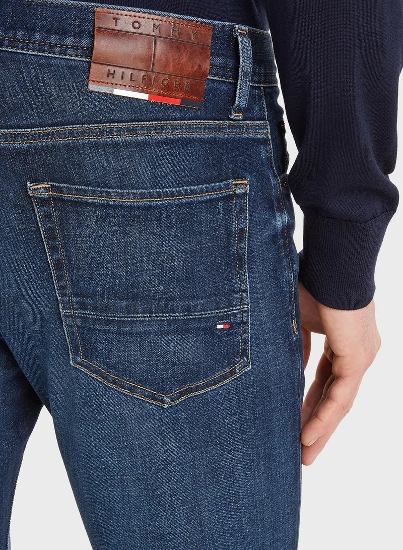 TOMMY HILFIGER Rinse Wash Slim Fit Jeans