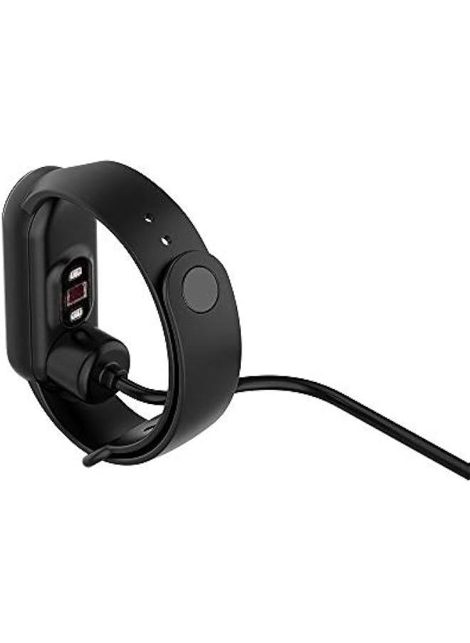 Generic - Charger Compatible with Xiaomi Mi Band 5, 50cm Portable Magnetic Replacement Charging Cable Cord Fit Xiaomi Mi Band 5 -Black - Image 1
