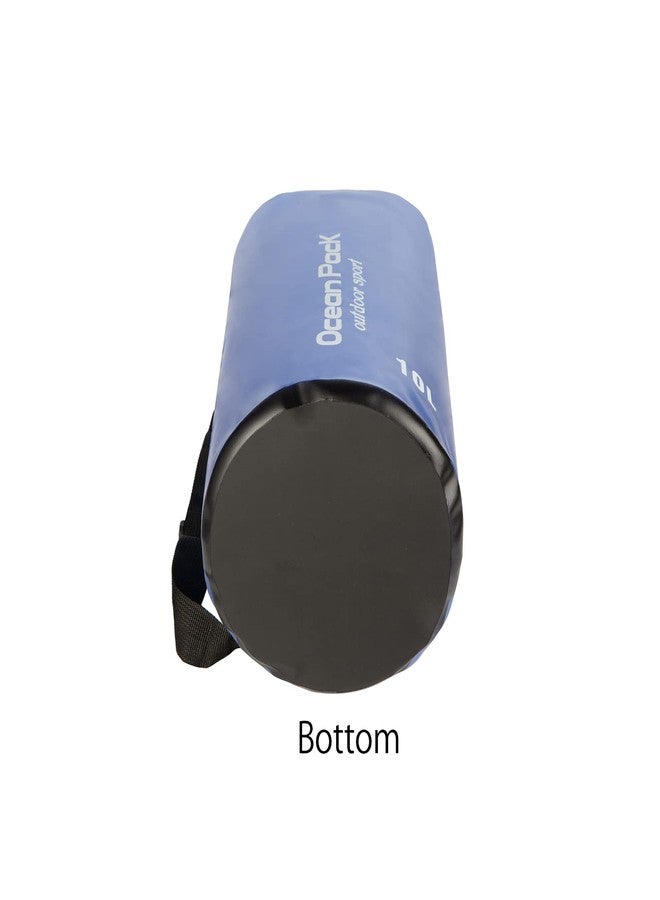 Baitoo Waterproof Dry Bag,10L/20L Roll Top Waterproof Dry Bag Backpack For Kayaking Boating Swimming fow Women Men (Blue-10L) - Image 5