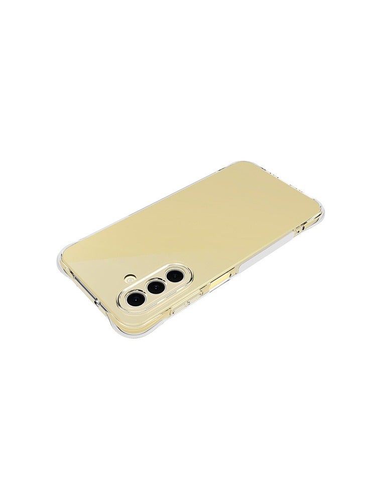 general 2 in 1 Samsung Galaxy S24 FE Phone Case Cover  Screen Protector - Shockproof Clear Slim TPU Protective Phone Cover  Full Coverage Delicate Touch Tempered Glass Screen Protector for Samsung Galaxy S2 - Image 5