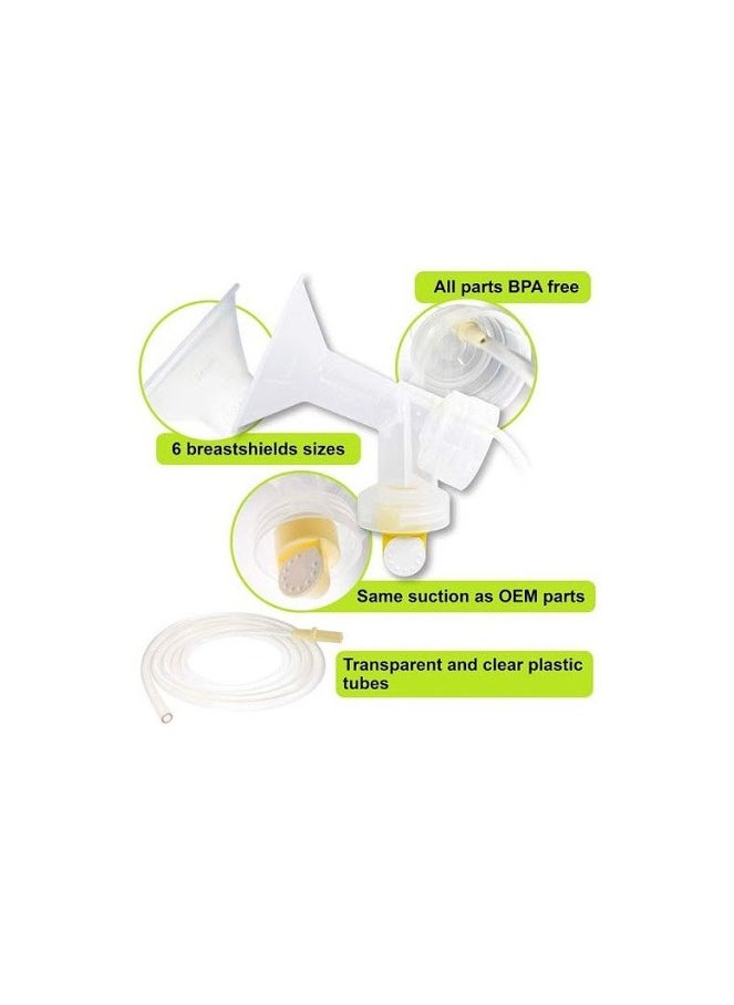 NENESUPPLY BPA Free Nenesupply Breastpump Kit for Medela Breastpumps, 24mm  - Image 4