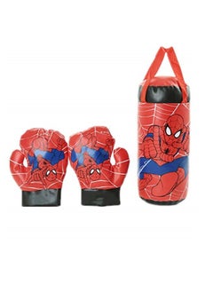 Generic Spiderman Toy Gloves Sandbag Set Kids Sports Boxing toys for Chidren Boys Beginner In Outdoor Birthday Gifts  - Image 1