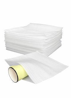 100Pcs Cushion Foam Pouches Packing, Anti-Static Foam Wrap Pouches Packing Supplies for Packing Shipping Box, Protecting Dishes Porcelain Glasses Plates Fragile Items