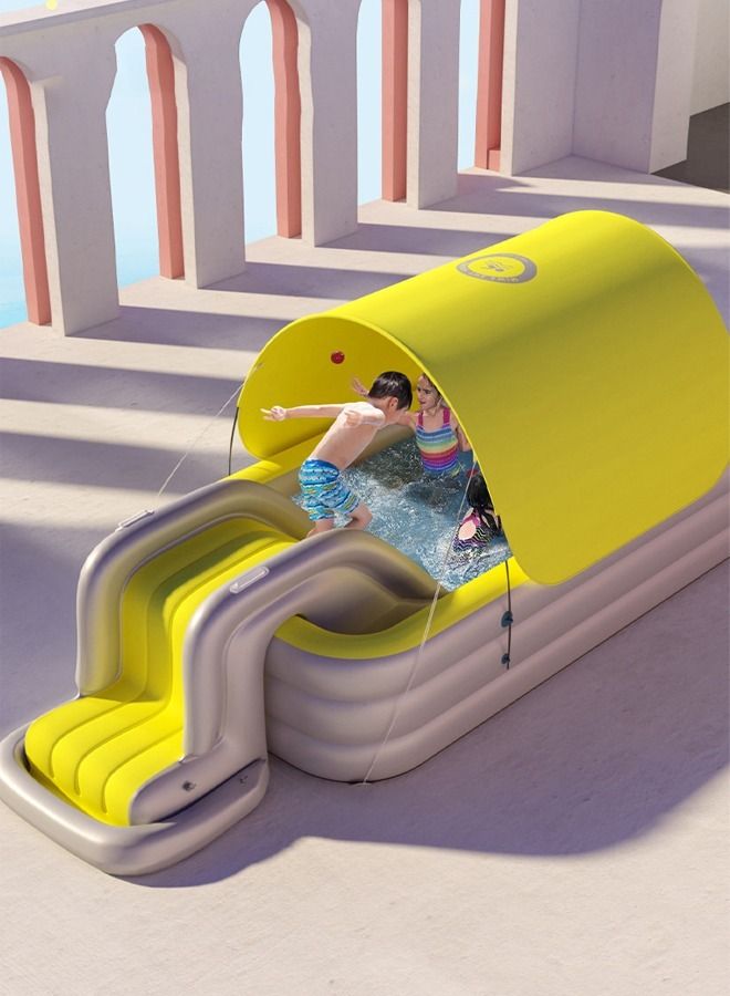 إن كي أكس حمام سباحة قابل للنفخ مع مظلة - Image 2