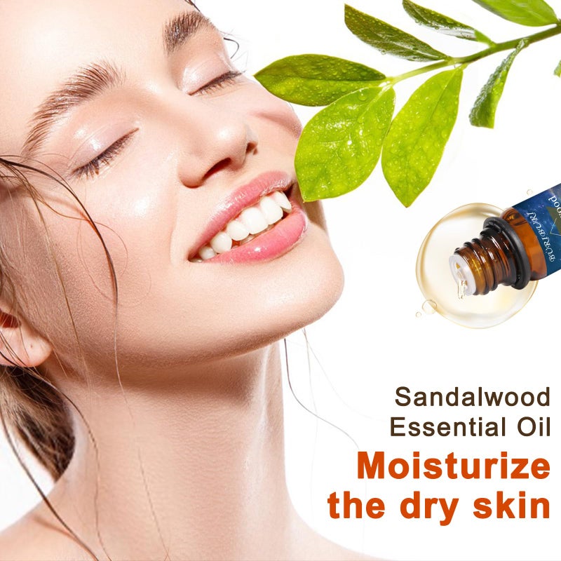 BURIBURI Sandalwood Essential Oils for Diffuser, Skin, Hair, 100% Pure, Undiluted Sandalwood Oil for Candle Soap Perfume Making, Natural, Organic Aromatherapy Sandalwood Oils 10ML - Image 4